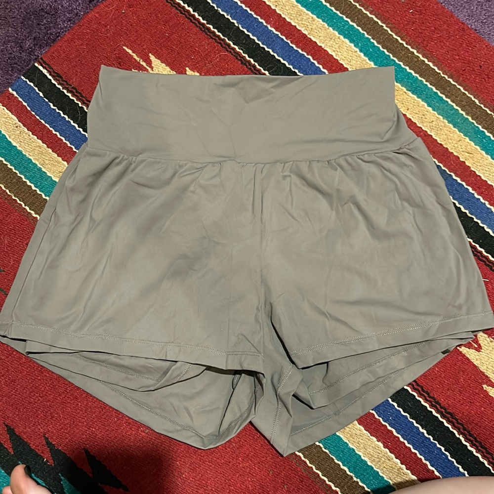 Halara Athletic shorts with built in shorts